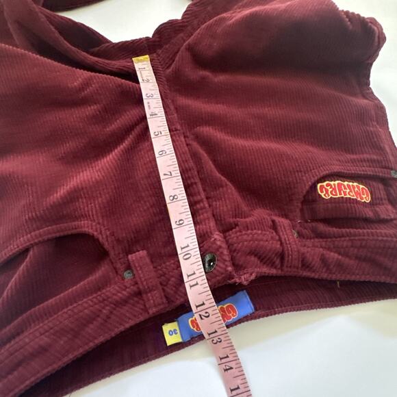 Empyre Corduroy Pant Red Mens 30x28 Casual Skate Streetwear Y2K - Picture 12 of 13